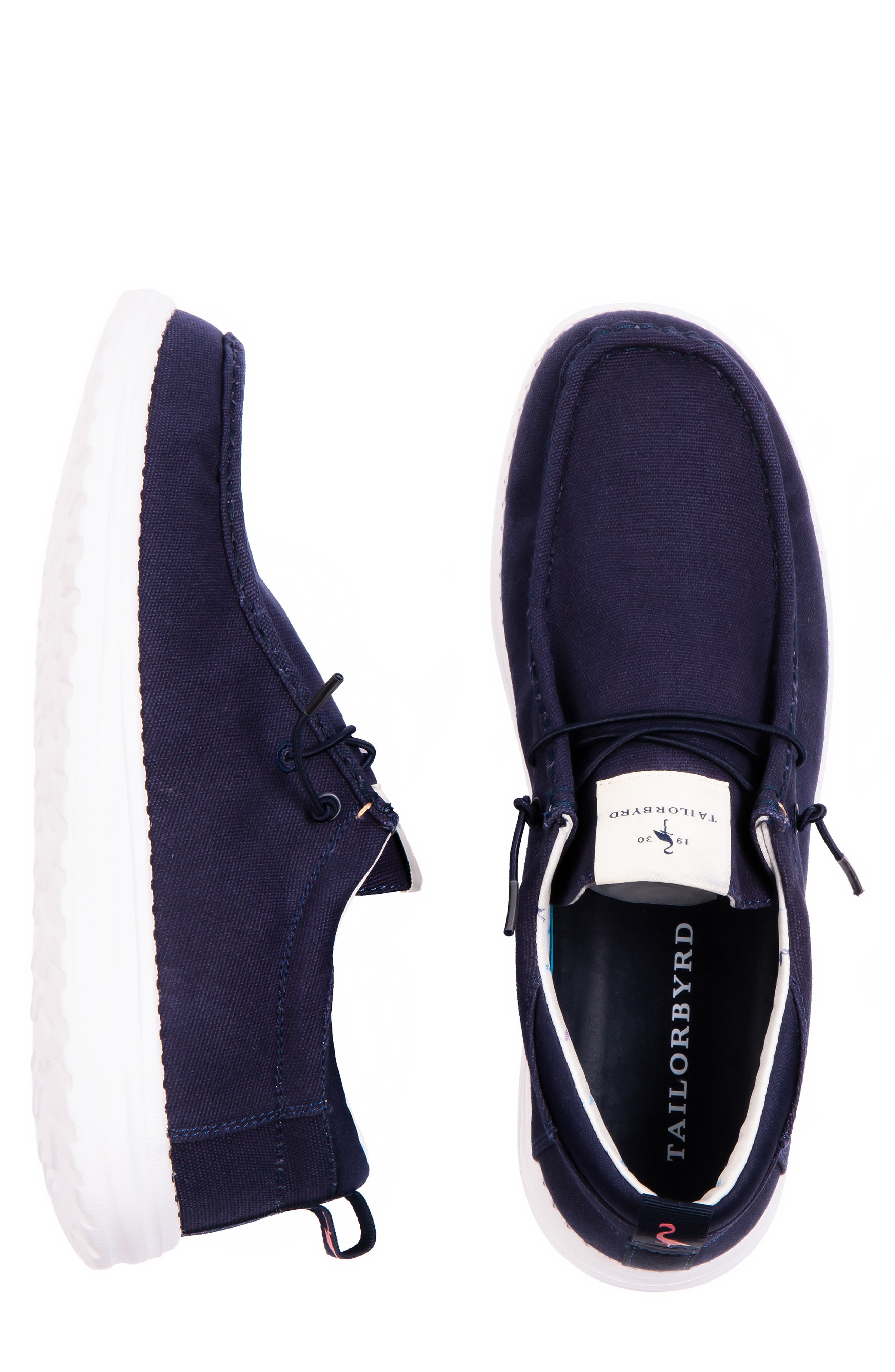 Guy Canvas Boat Shoe, Alternate, color, NAVY