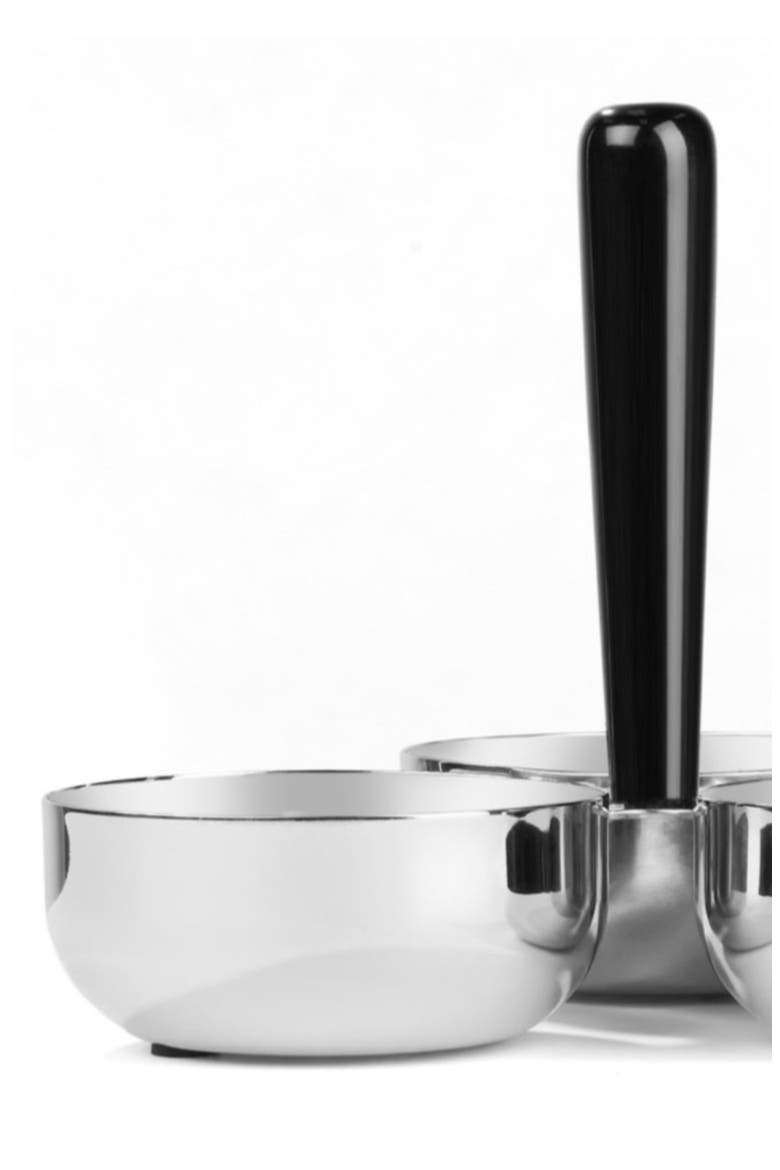 Circa Divided Nut Bowl, Alternate, color, SILVER