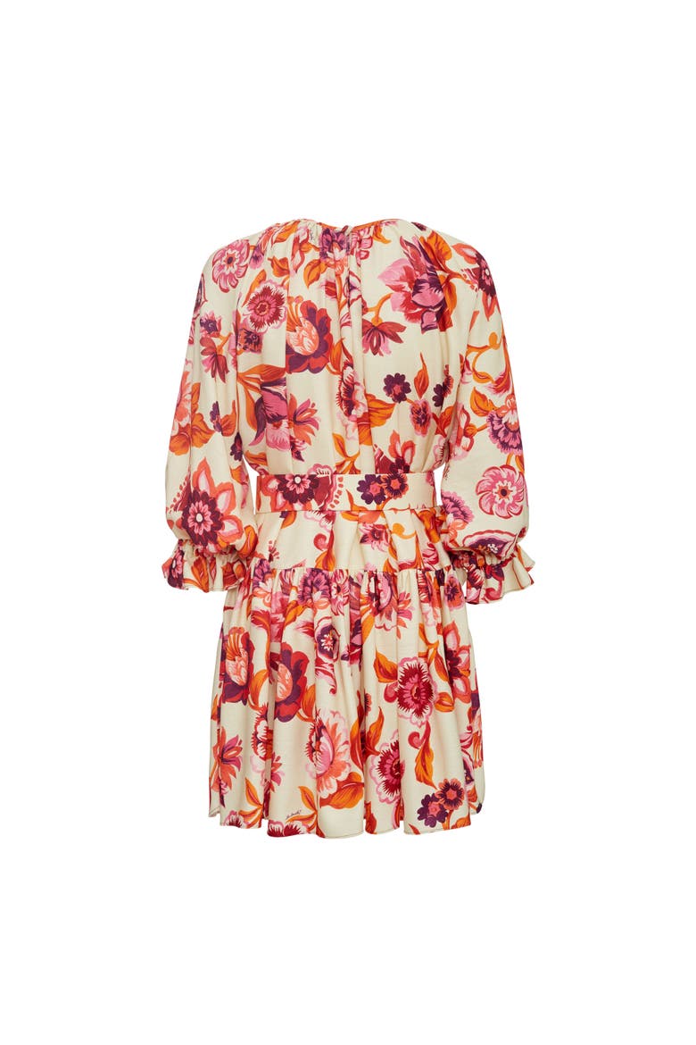 The Uma Mini Dress, Alternate, color, Hottie Cream
