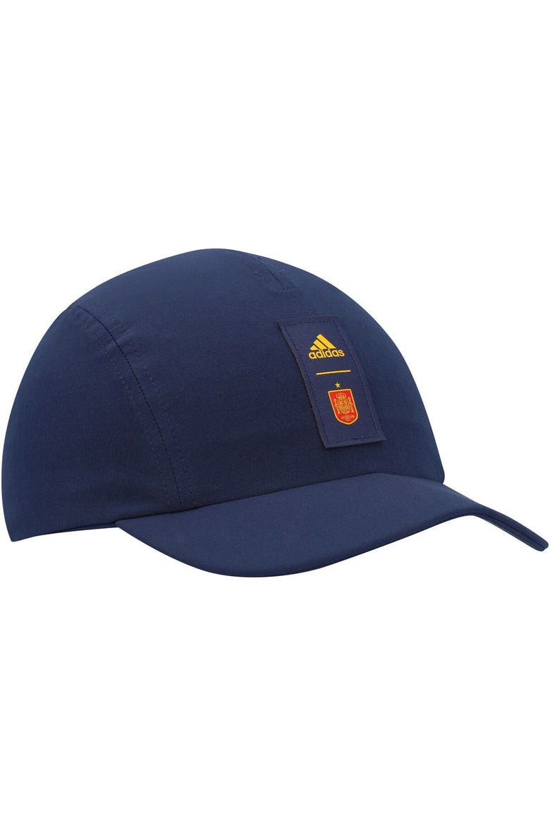 Men's adidas Navy Spain National Team Team Inclu Adjustable Hat, Alternate, color, Navy