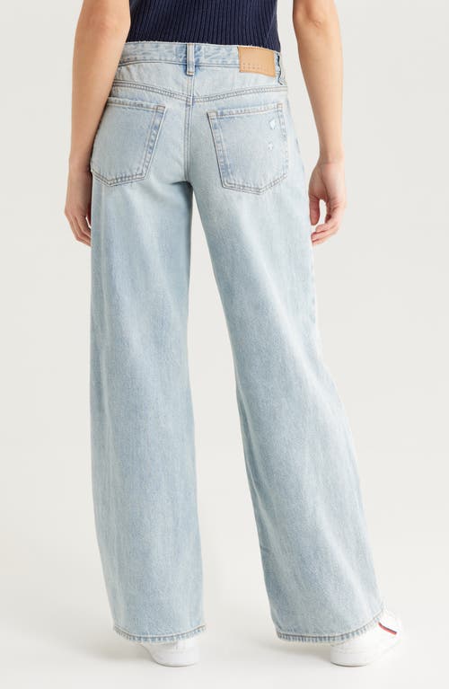 PACSUN PACSUN BIANCA RIPPED BAGGY WIDE LEG JEANS