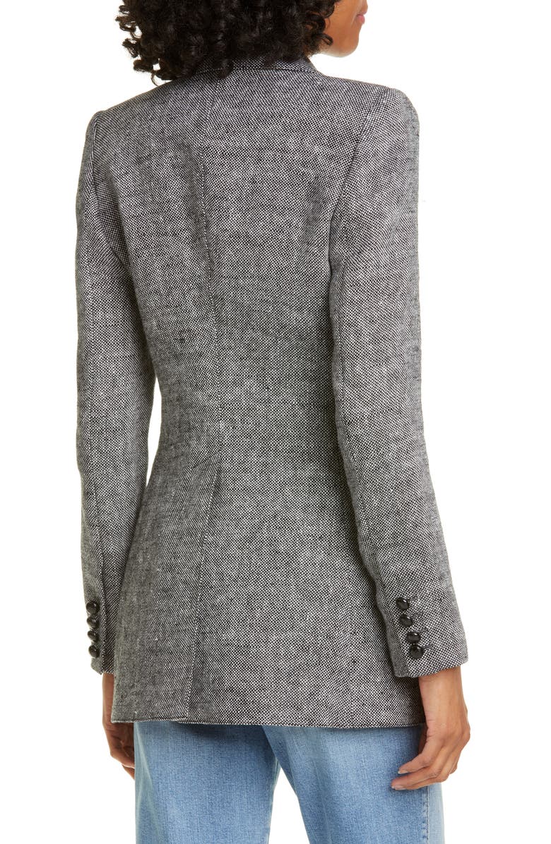 Smythe Birkin Tweed Blazer, Alternate, color,