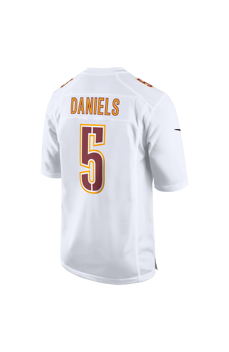 Nike Men's Nike Jayden Daniels Tundra White Washington Commanders Fashion Jersey, Alternate, color, White