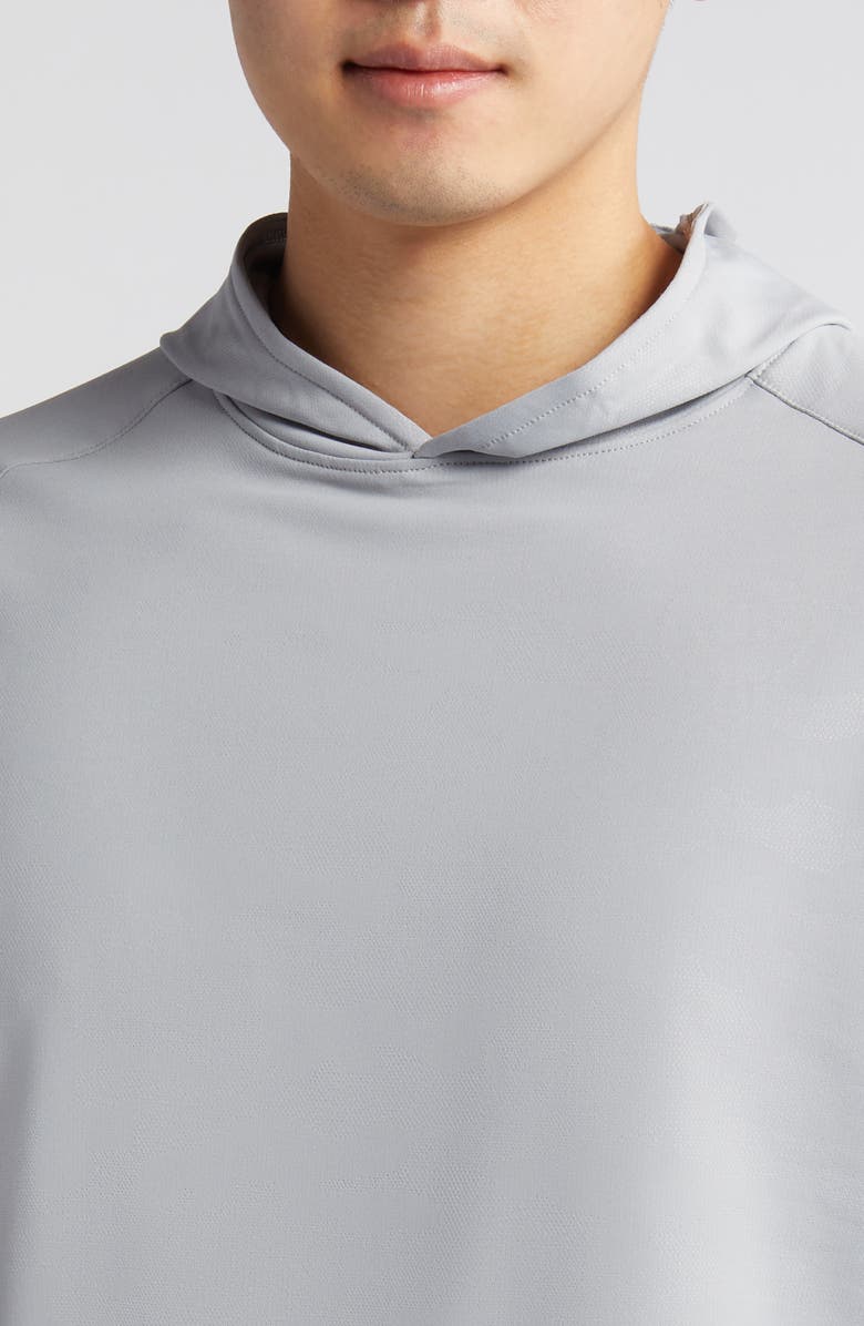 Peter Millar Pine Camo Performance Hoodie, Alternate, color, 