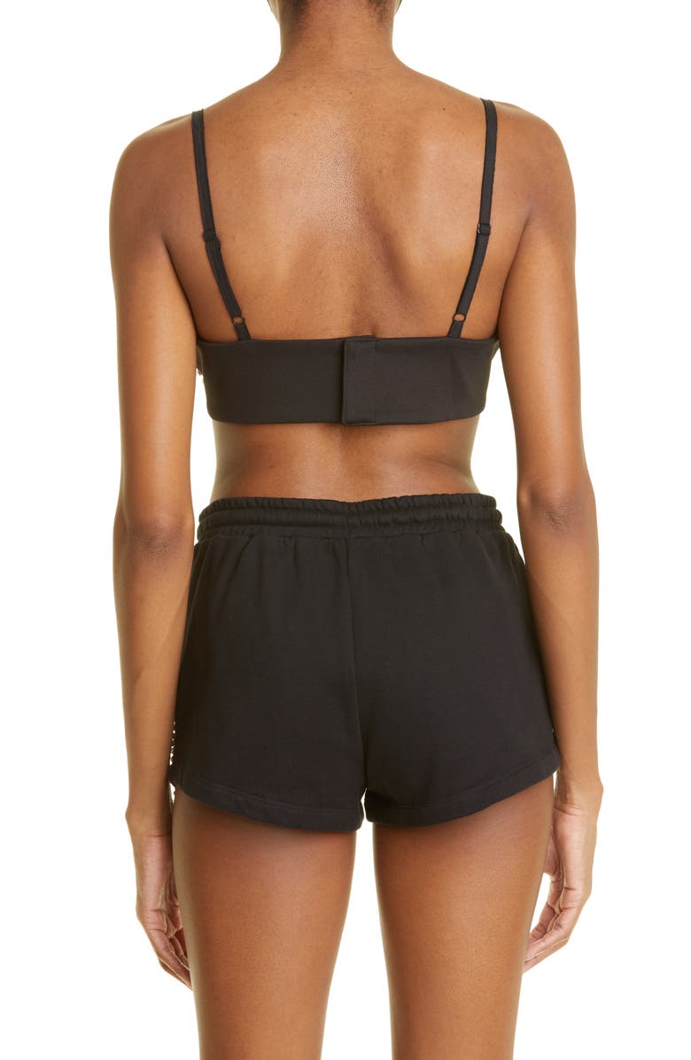 Area Crystal Spike Heart Top, Alternate, color, 