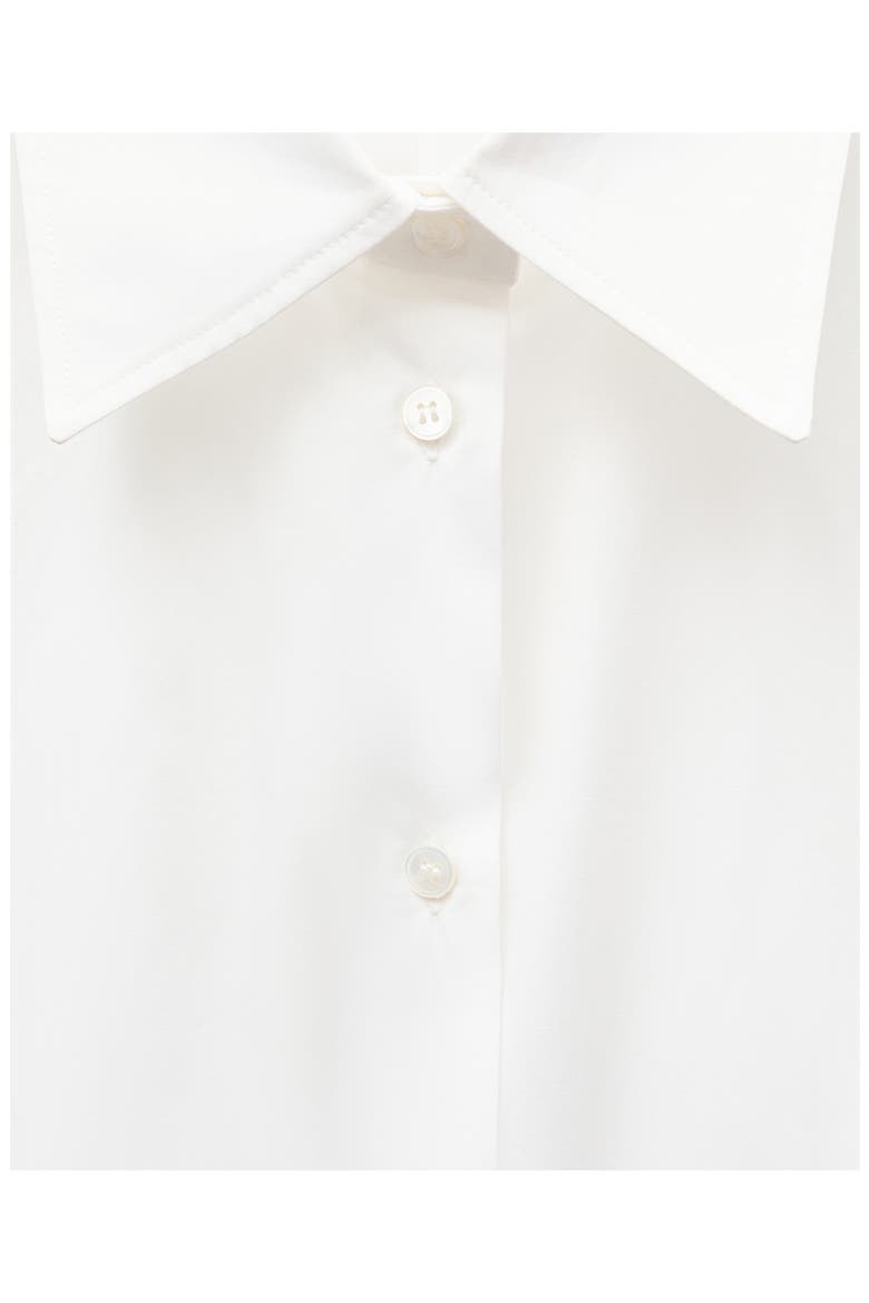 Extended Cuff Button-Up Shirt, Alternate, color, WHITE