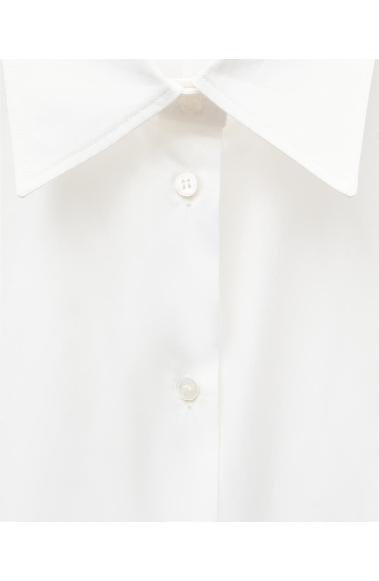 MANGO Extended Cuff Button-Up Shirt, Alternate, color,
