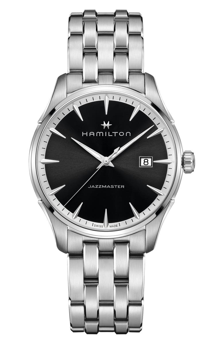 Hamilton Jazzmaster Bracelet Watch, 40mm, Main, color, 