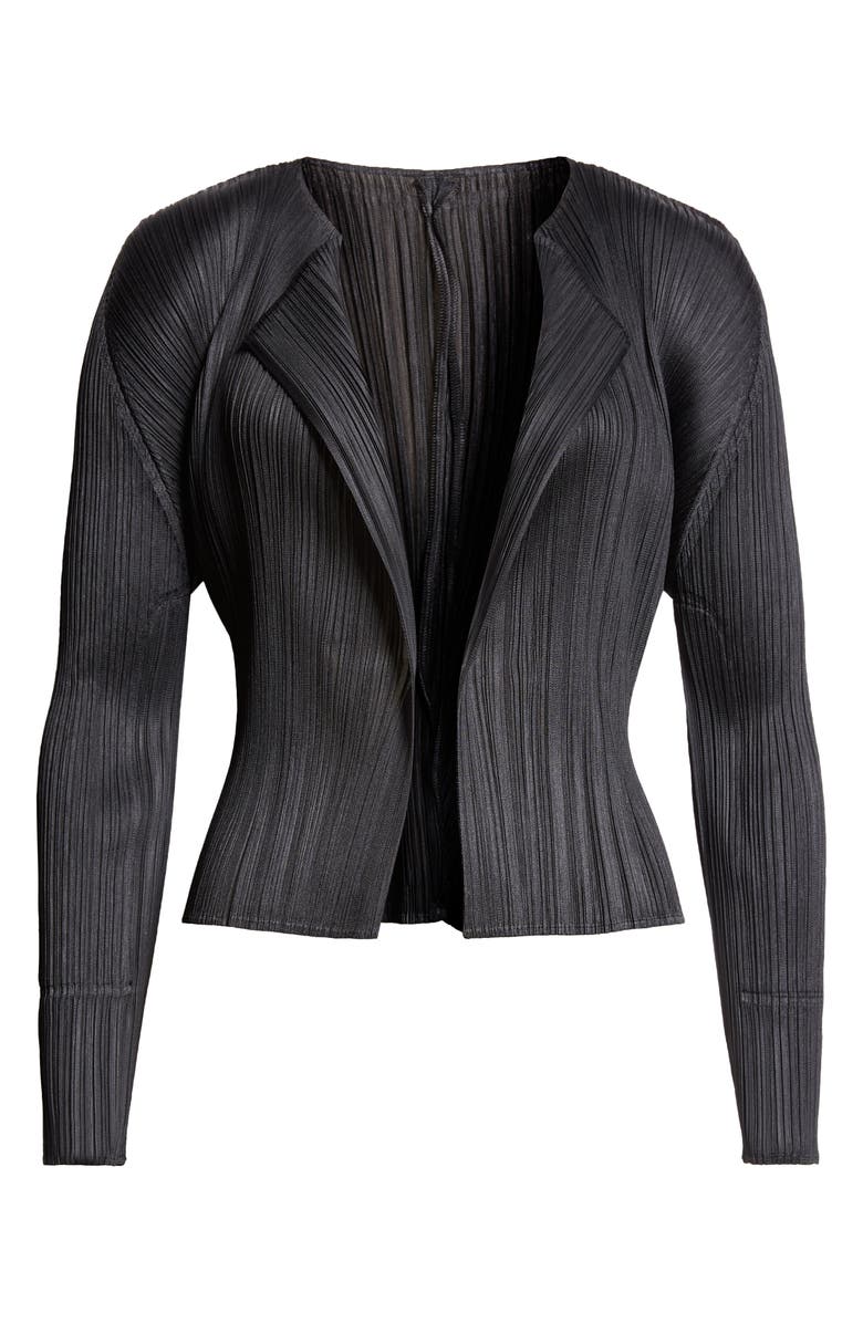 Pleats Please Issey Miyake Monthly Colors September Cardigan, Alternate, color, 