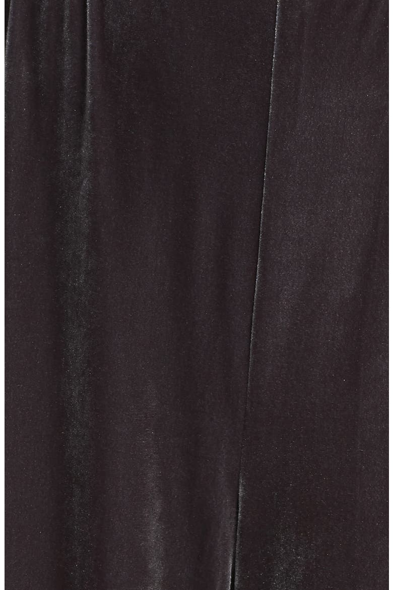 Wrap Look Velvet Jumpsuit, Alternate, color, GREY