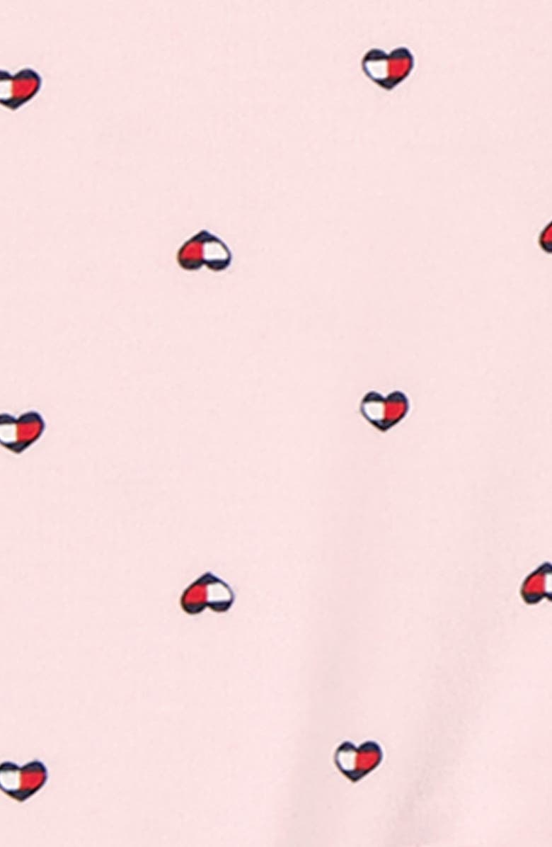 Tommy Hilfiger Tommy Heart Logo Footie, Alternate, color, 