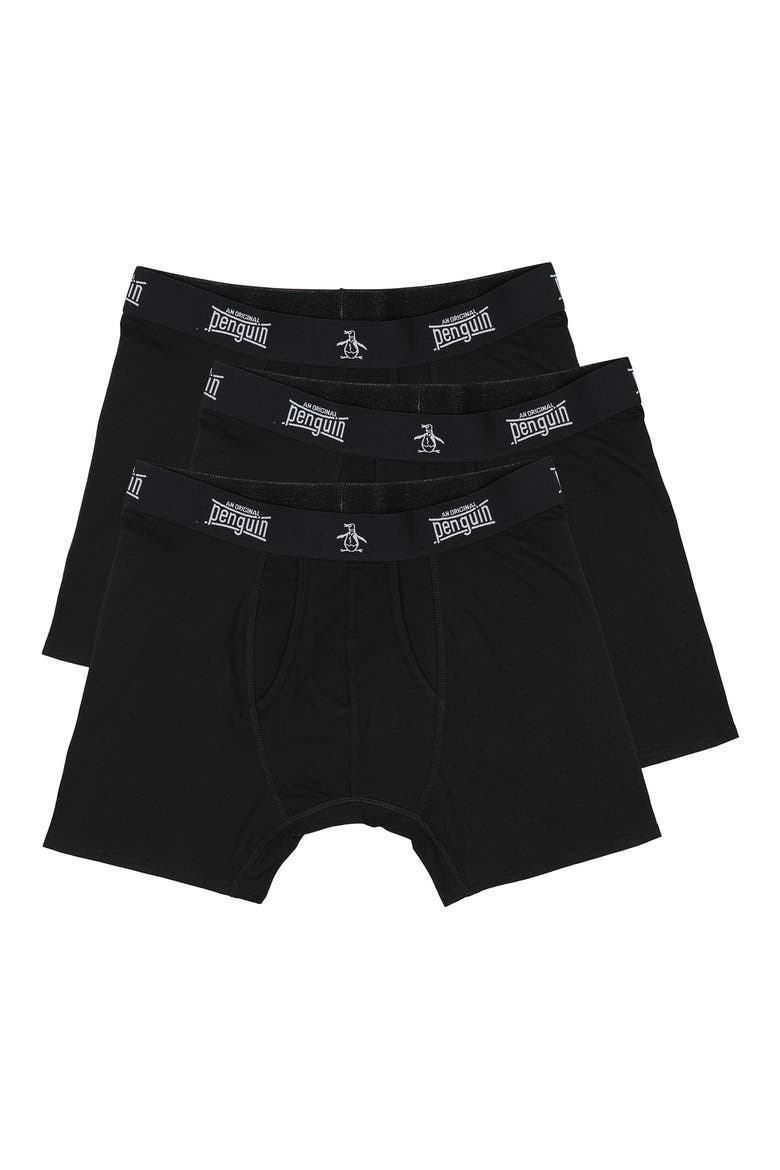 3-Pack Supersoft Boxer Briefs, Main, color, BLACK