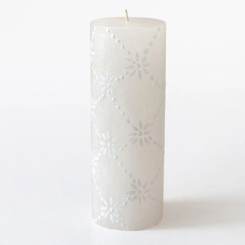 White On White - 3x8"