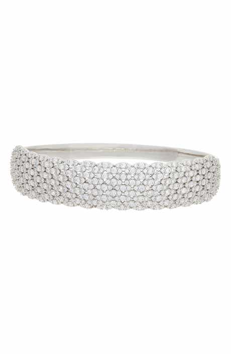 Cubic Zirconia Bangle Bracelet