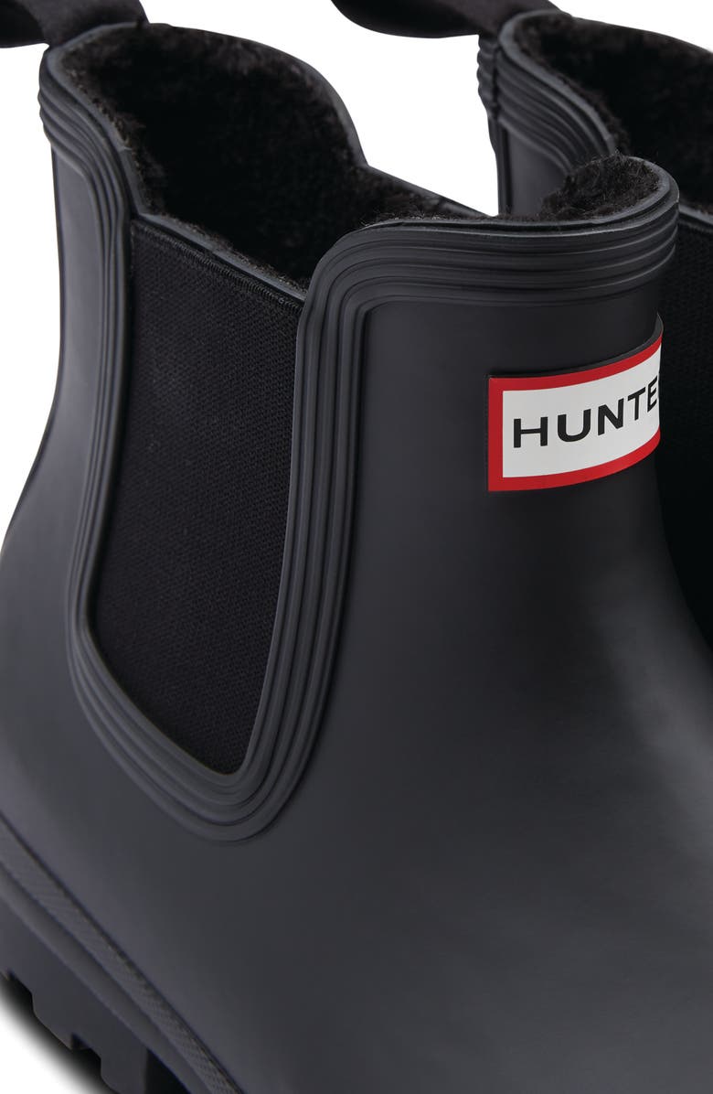 Hunter Original Insulated Waterproof Chelsea Boot, Alternate, color,