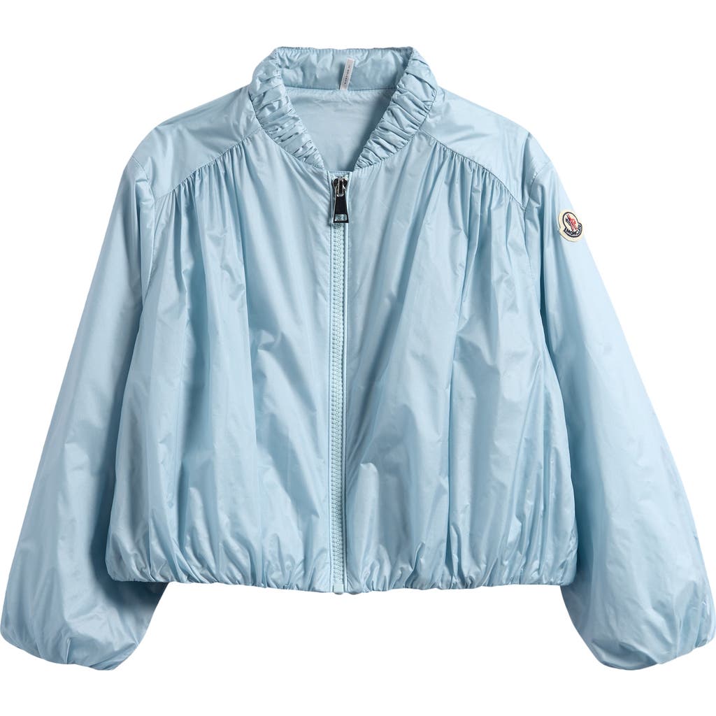 Moncler Kids' Chazeron Bomber Jacket In Royal