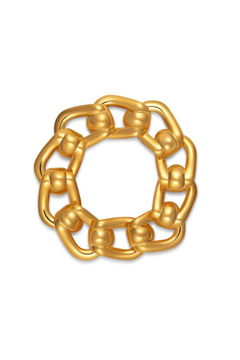 Horse Bit Link Bracelet, Main, color, Gold