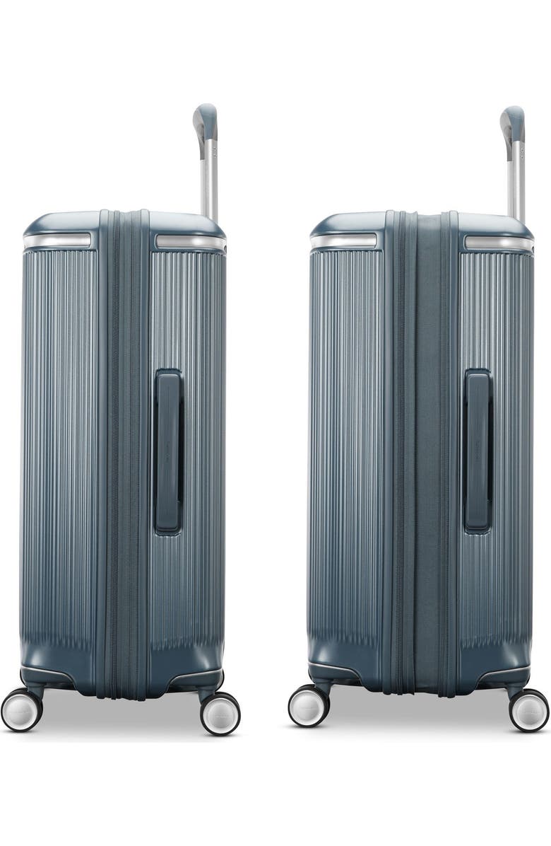 Samsonite Silhouette 18 Hardside Expandable 30" Checked Spinner, Alternate, color, Black