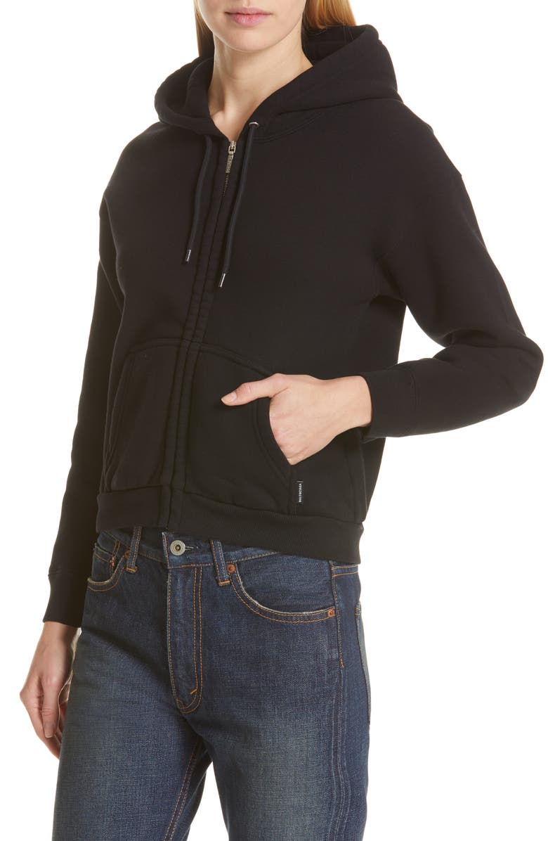 Balenciaga I Love Techno Hoodie, Alternate, color, 