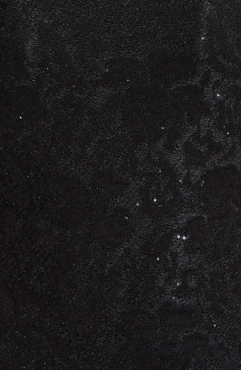 St. John Collection Stellar Gaze Jacquard Knit Shell, Alternate, color,