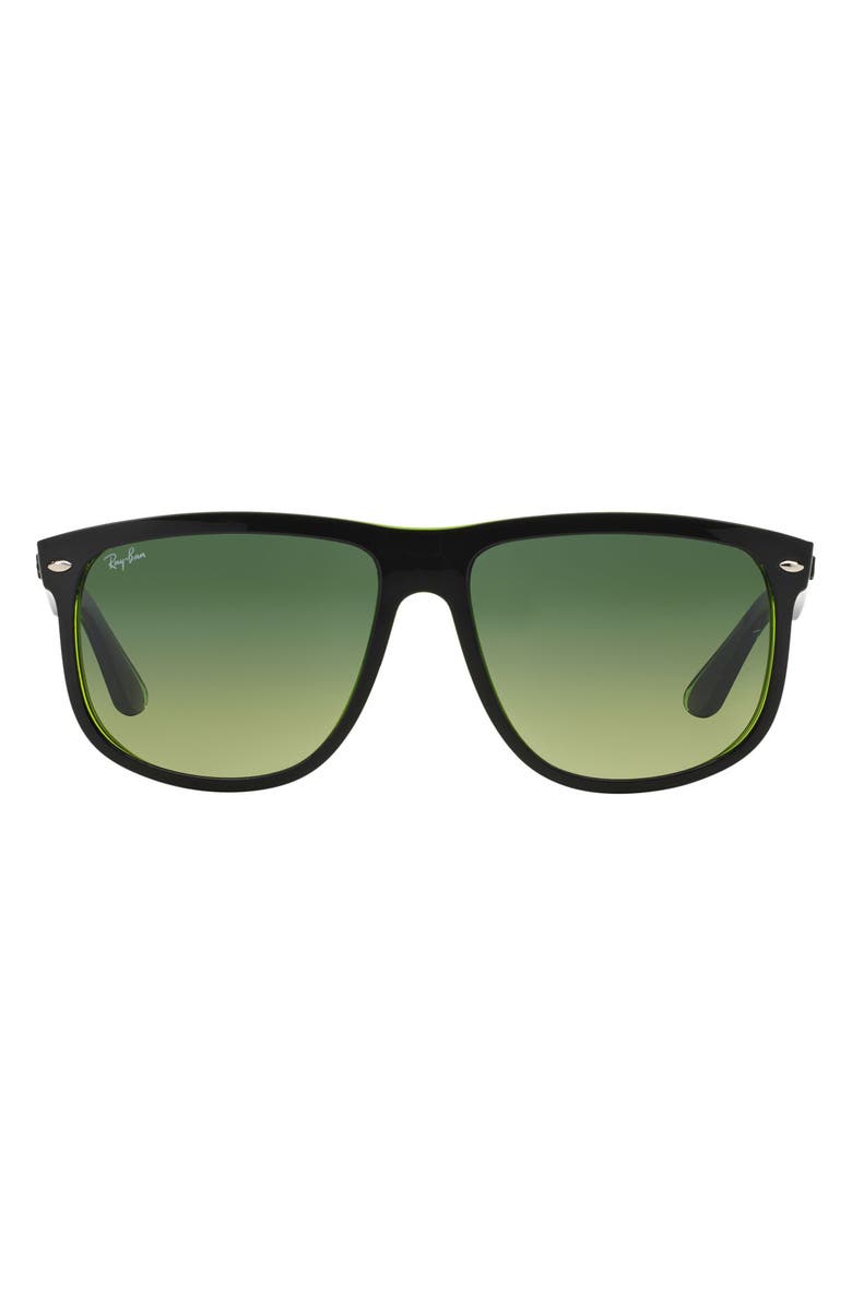 Ray-Ban Boyfriend 60mm Flat Top Sunglasses, Main, color,
