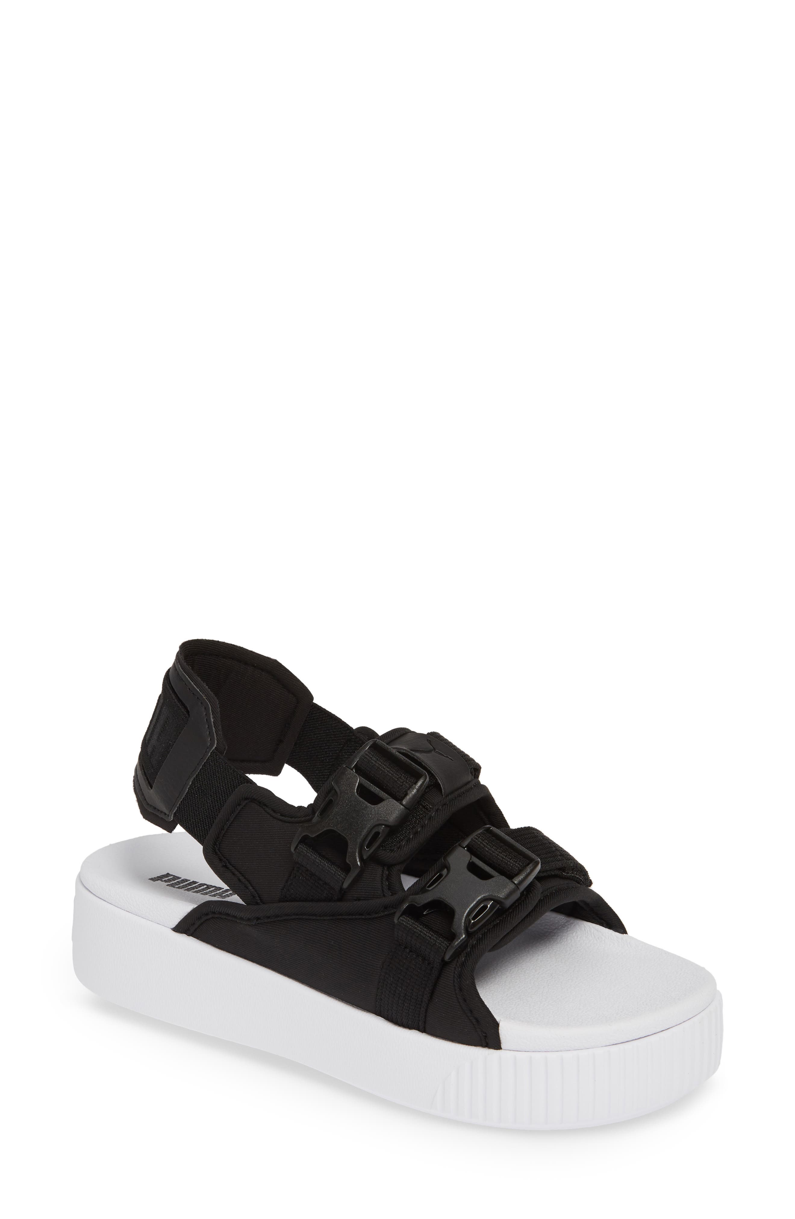 PUMA Platform Slide YLM 19 Sandal, Main, color, 