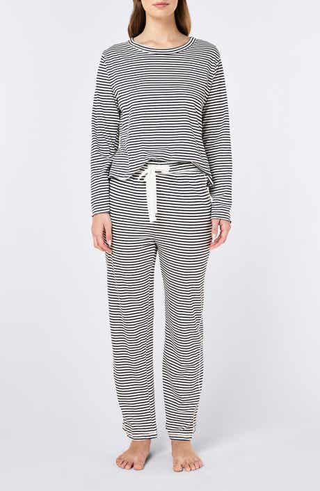 Jada Stripe Organic Cotton Pajamas