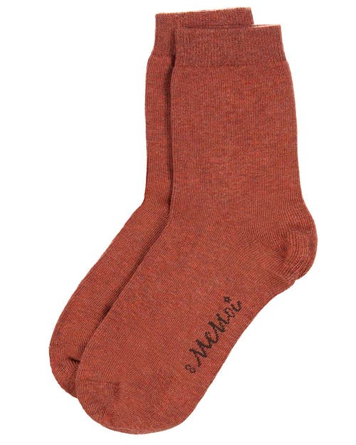 Memoi Kids' Basic Cotton Blend Crew Socks
