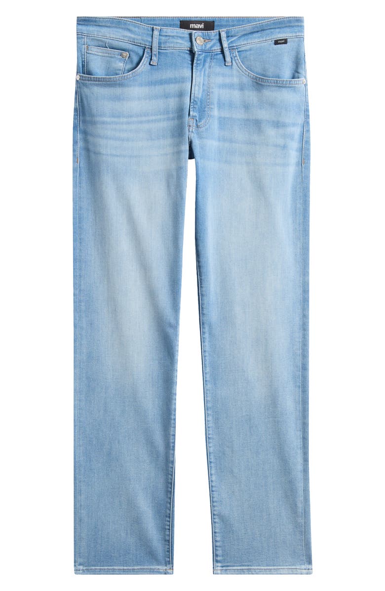 Mavi Jeans Zach Straight Leg Jeans, Main, color, Light Foggy Feather Blu