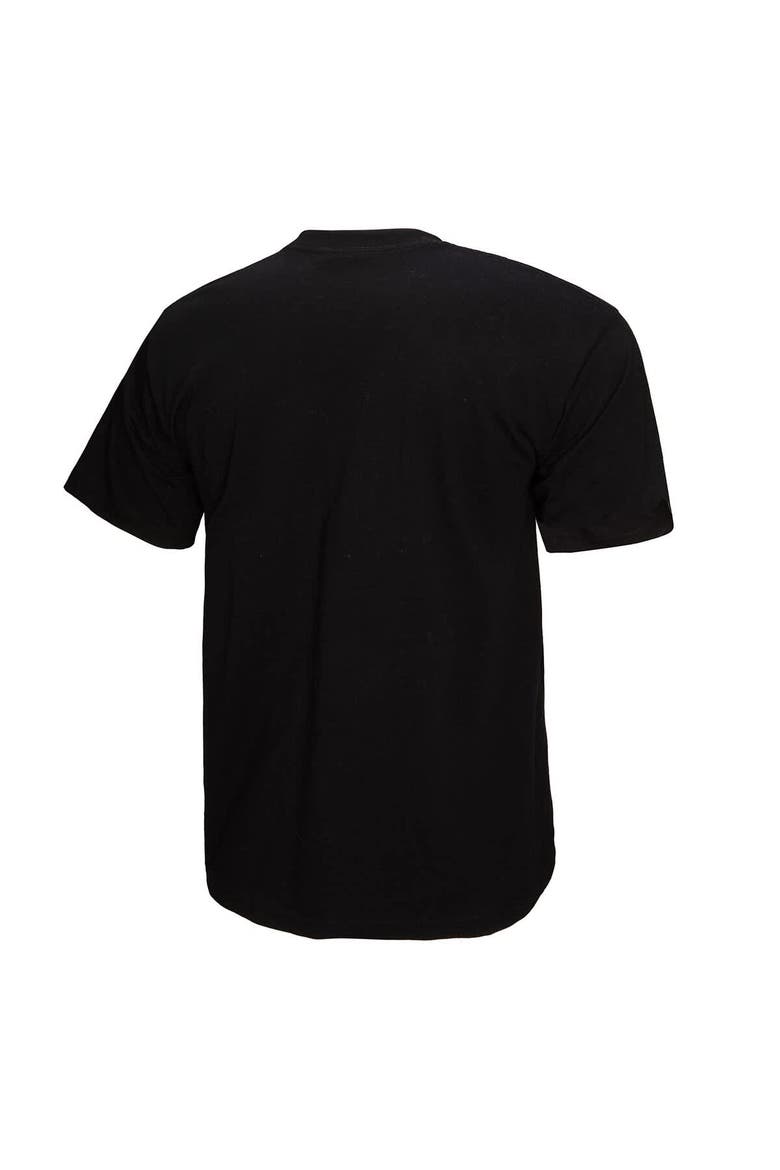 Women's Mitchell & Ness Black Tampa Bay Buccaneers 50th Anniversary Shield Oversized Boyfriend T-Shirt, Alternate, color, Black