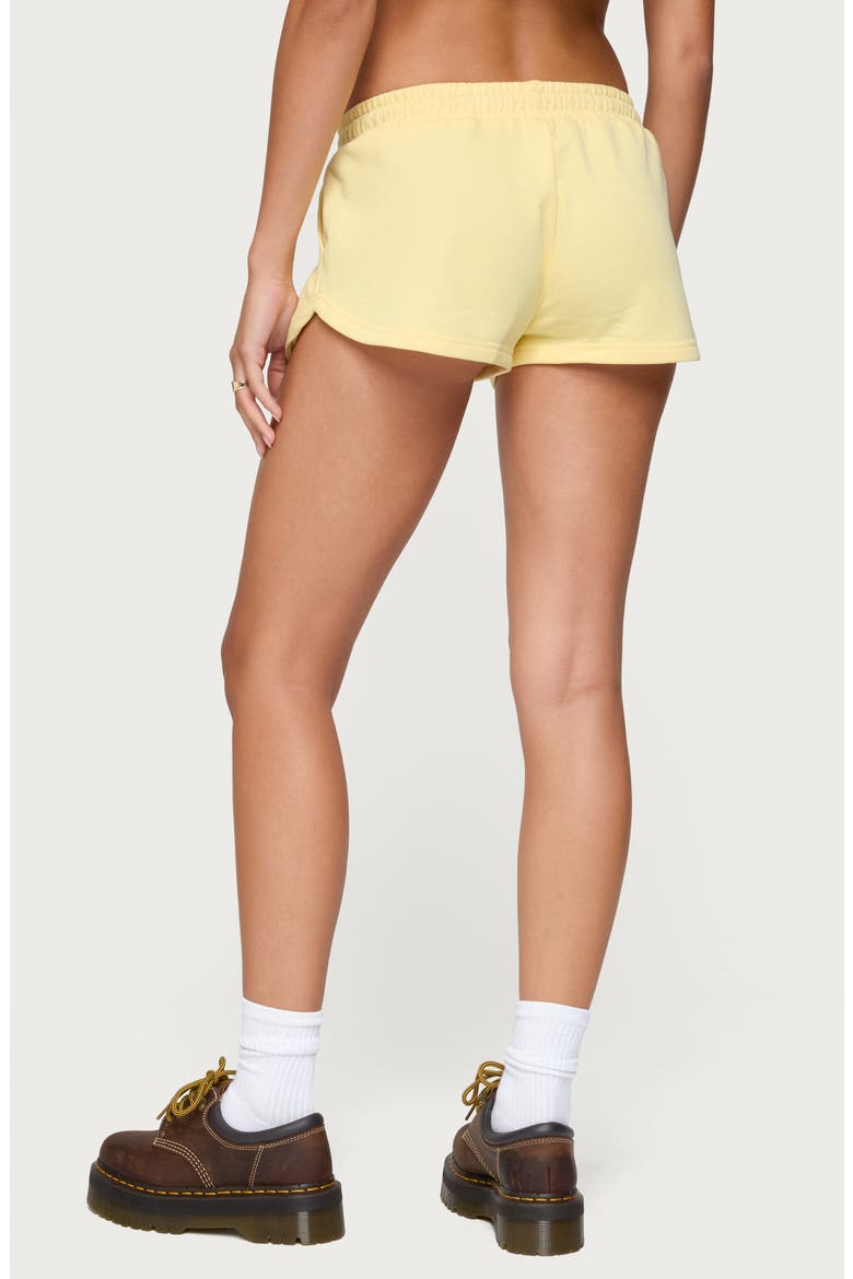 Kordelia Drawstring Sweatshorts, Alternate, color, YELLOW