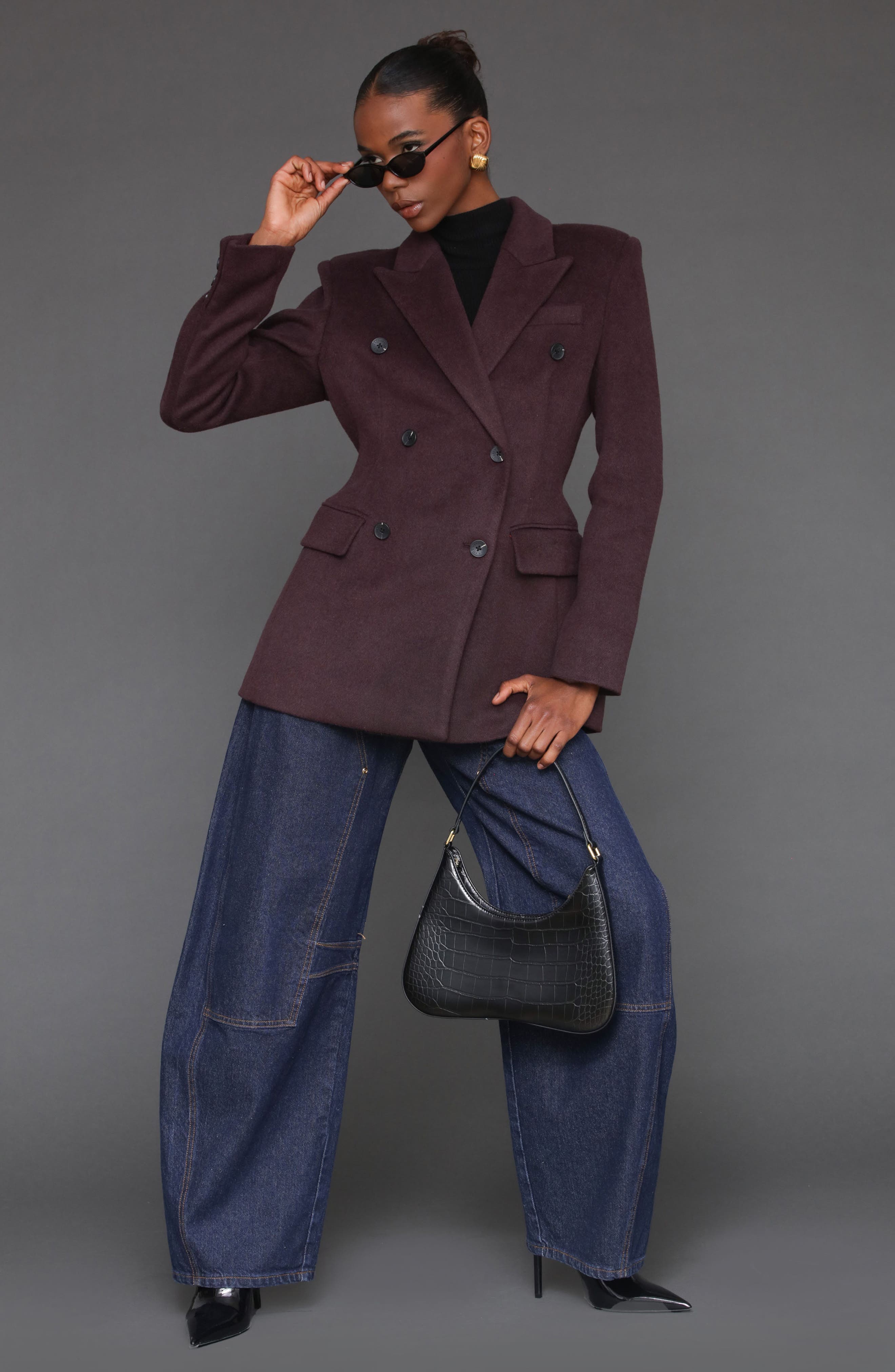 Hourglass Blazer Coat - image 2