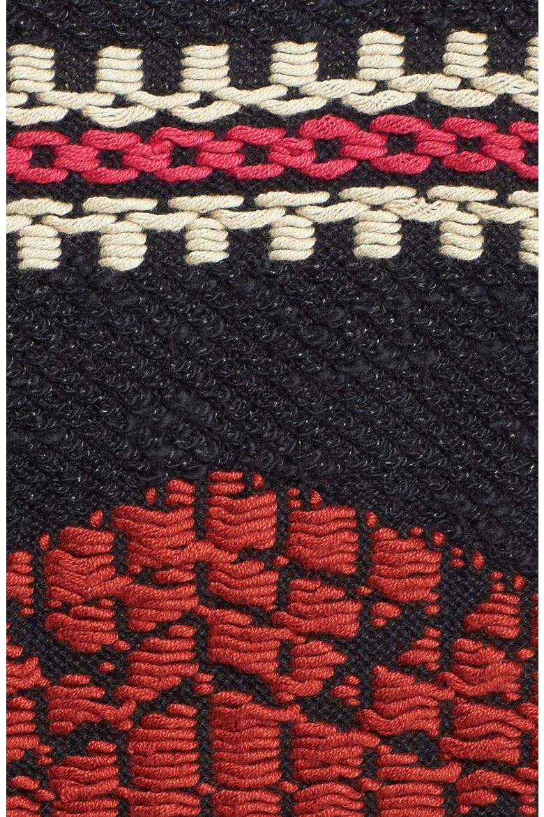 Jacquard Sweater Coat, Alternate, color, BLACK MULTI