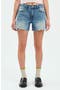 Crossroad Mid Rise Denim Cutoff Shorts