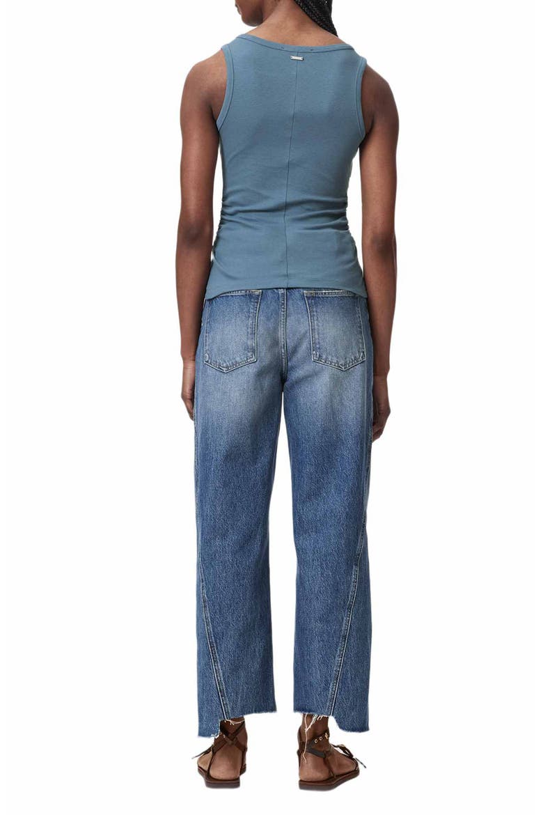 Fox High Waist Wide Leg Jeans, Alternate, color, VINTAGE INDIGO