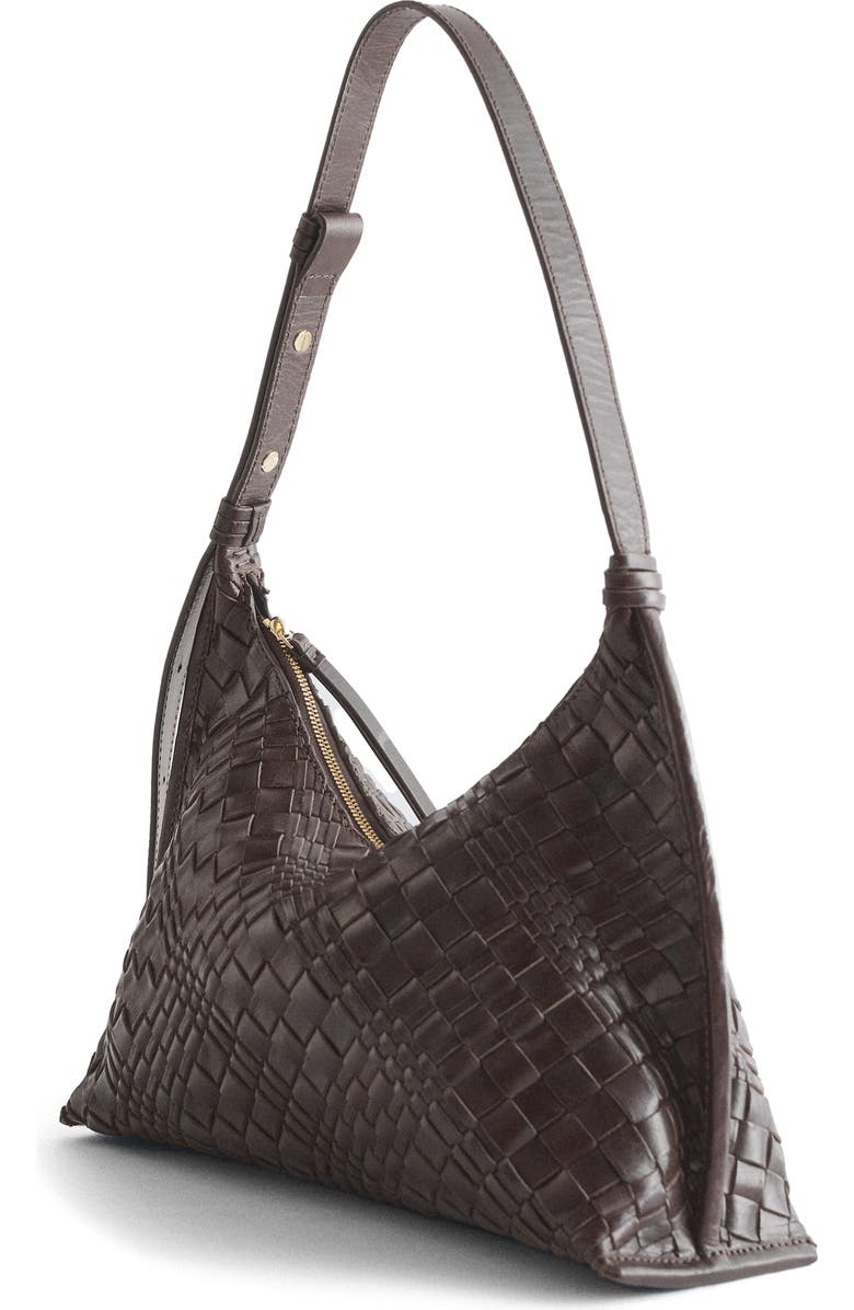 & Other Stories Woven Leather Crossbody Bag, Alternate, color,