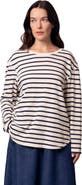 Celtic & Co. Button Back Heavyweight Jersey Top
