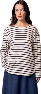 Celtic & Co. Button Back Heavyweight Jersey Top