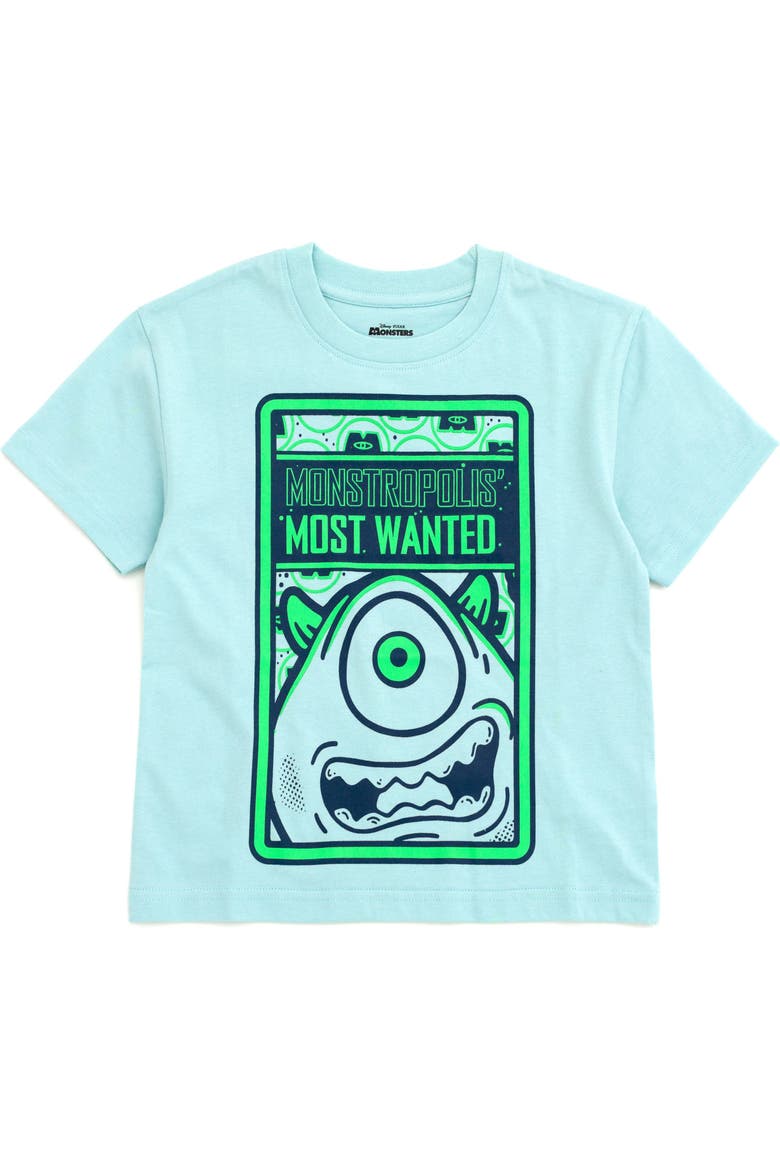 Monsters Inc. 2-Pack Short Sleeve T-Shirts, Alternate, color, Mike Sulley Blue