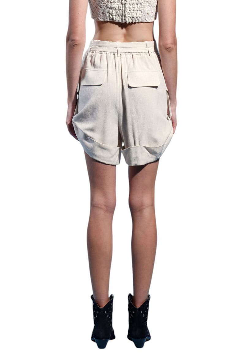 Baylor Belted Shorts, Alternate, color, OATMEAL