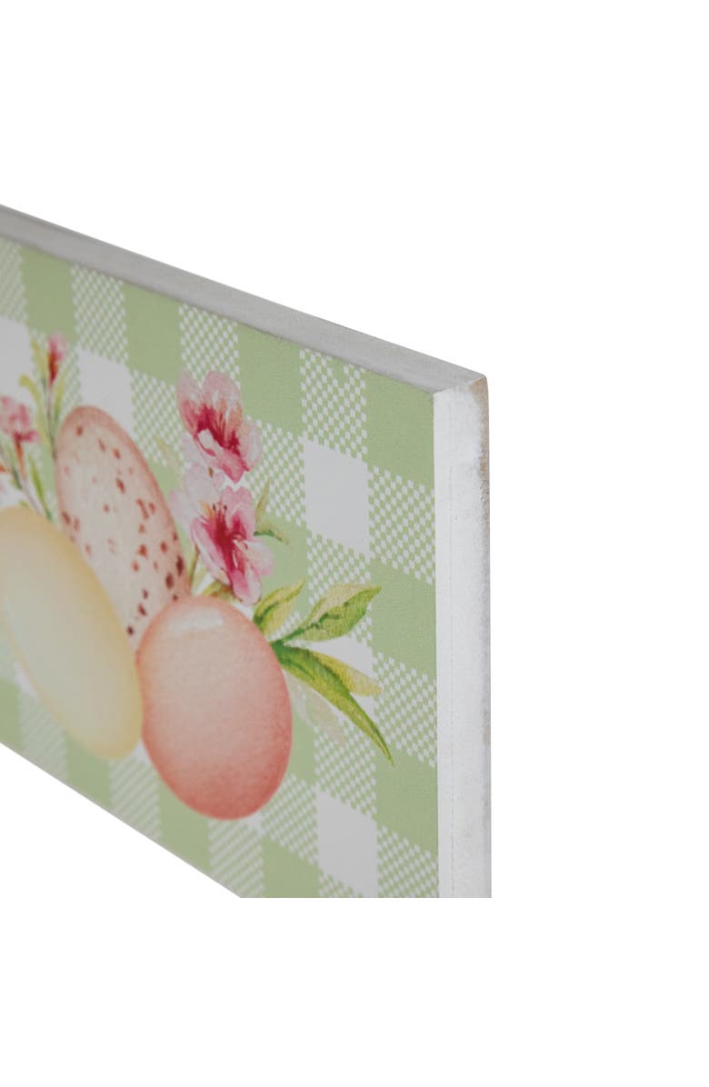 Northlight Welcome to Our Hoppy Home Easter Wall Sign - 19.75", Alternate, color, Green