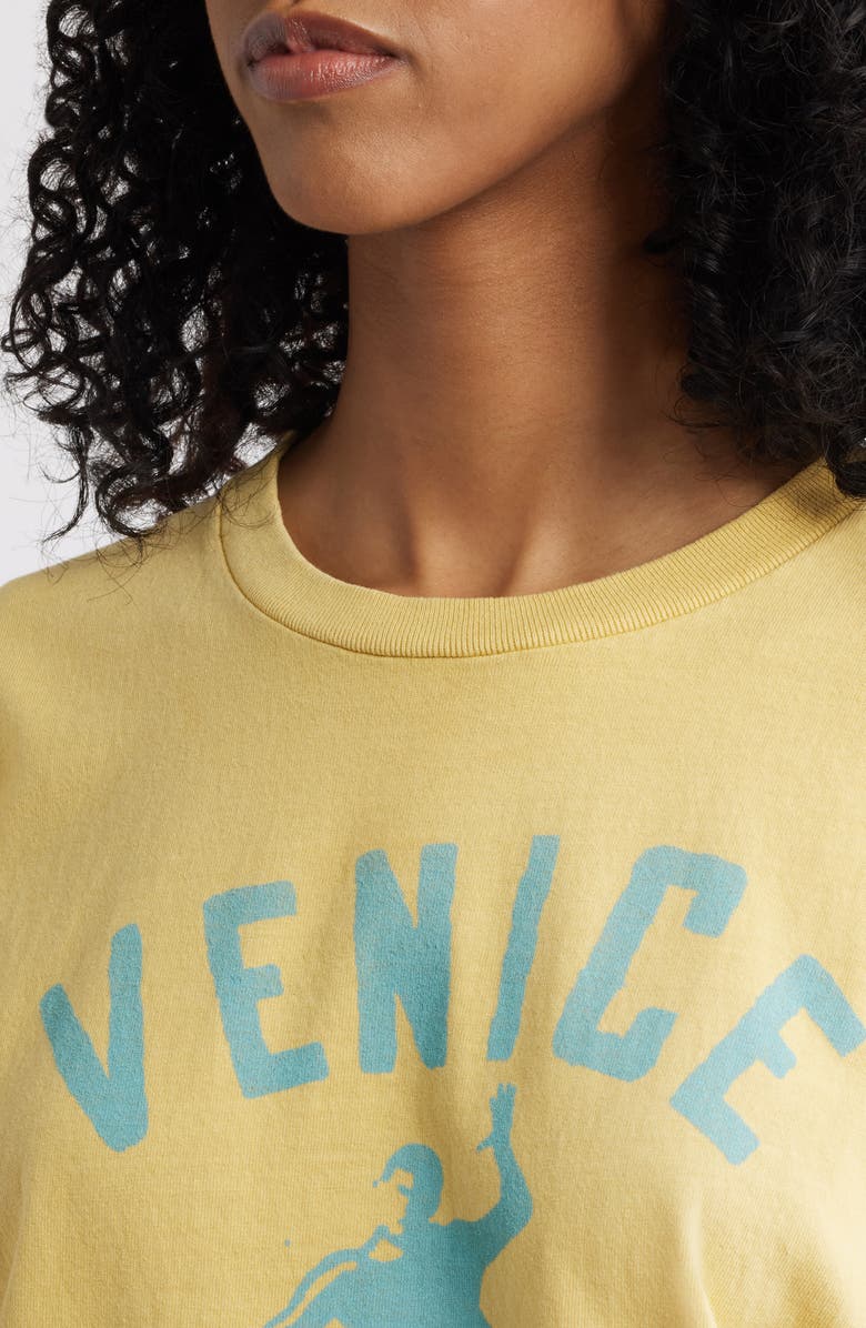 Junk Food Venice Surf Team Graphic T-Shirt, Alternate, color, Dusty Citron