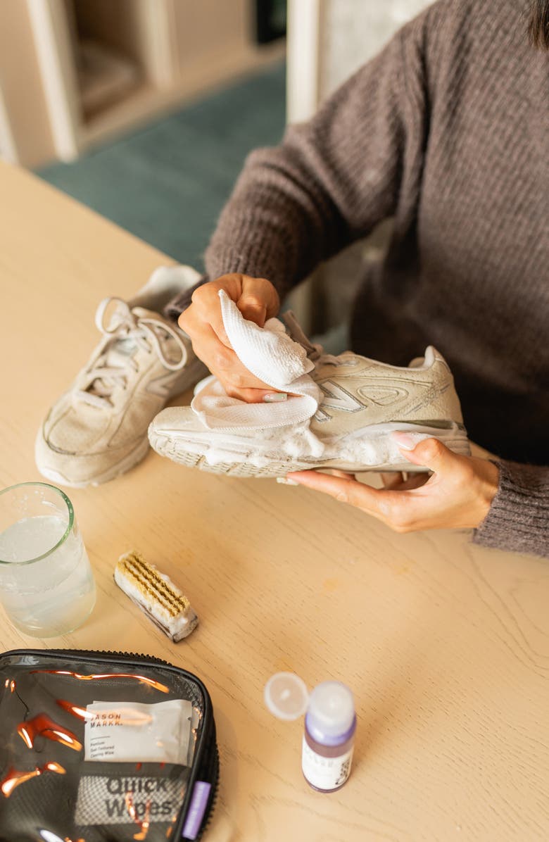 Jason Markk Travel 7-Piece Shoe Cleaning Kit, Alternate, color, 