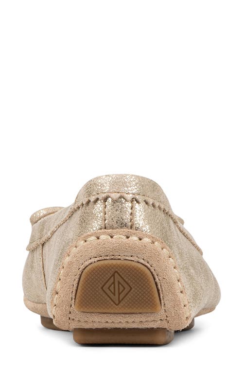 Donald Pliner Ballet Flat In Gold