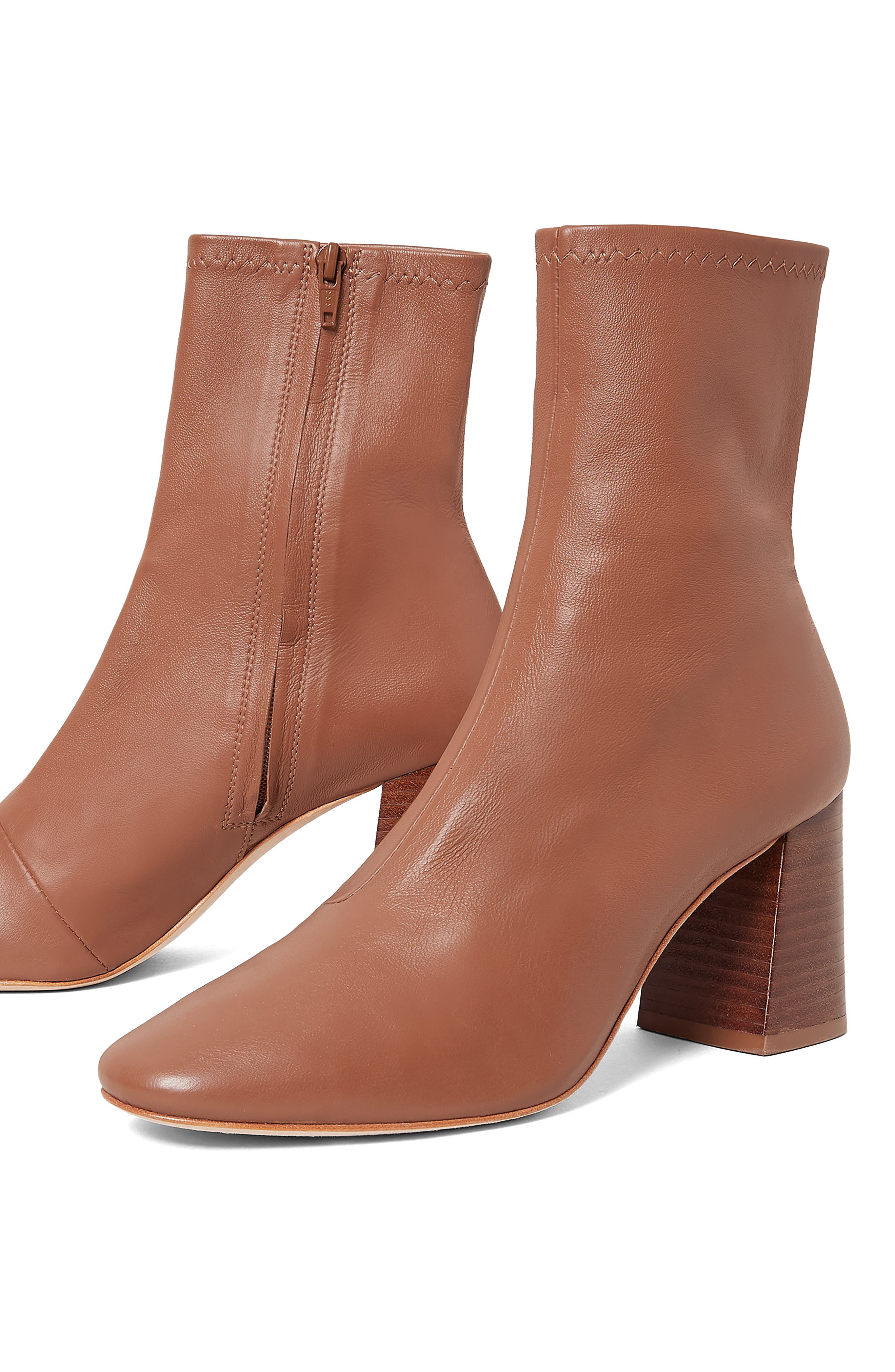 Elisa Pointed Toe Bootie, Alternate, color, ACORN