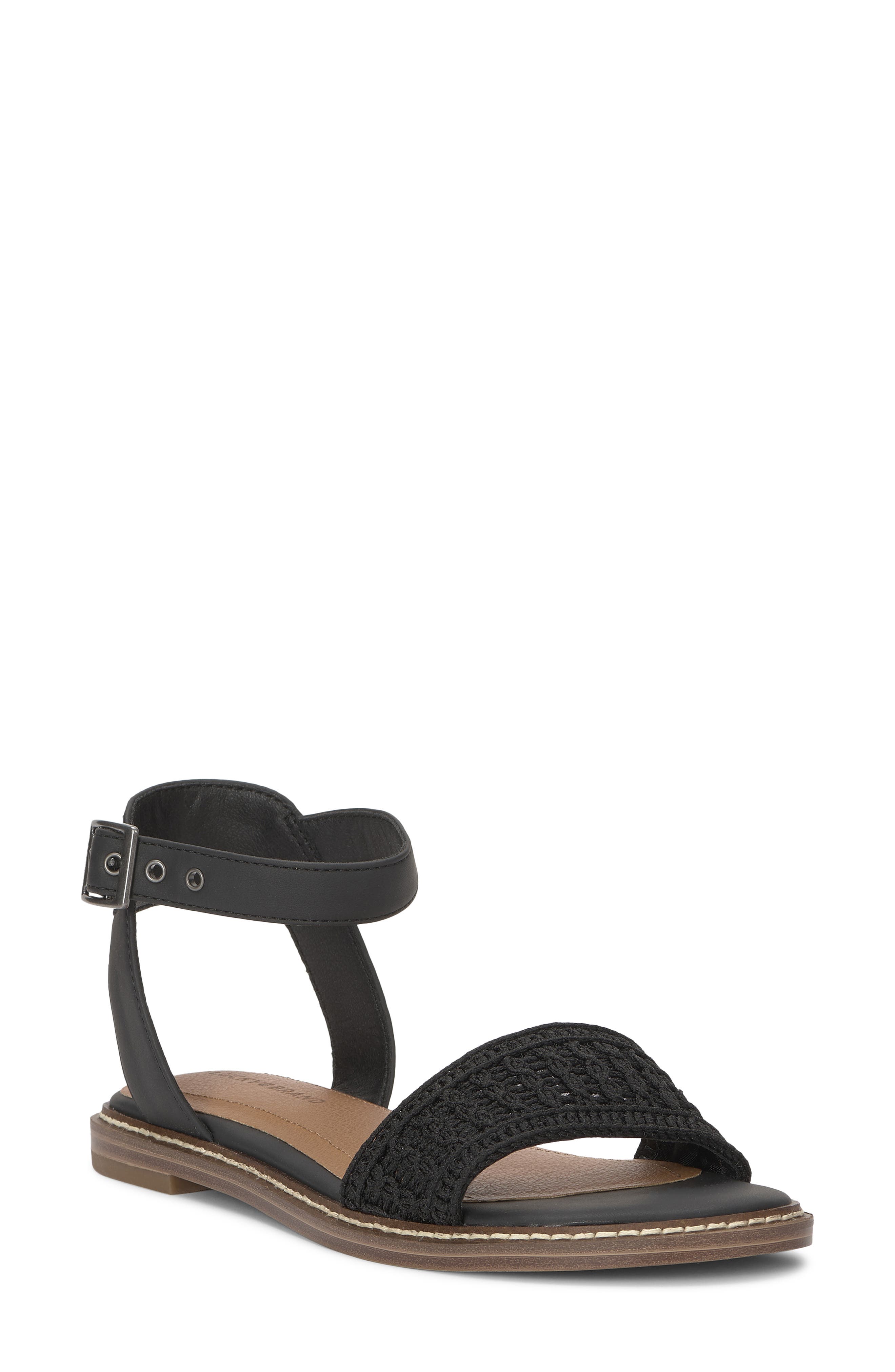 Lucky Brand Kimaya Sandal, Main, color, Black