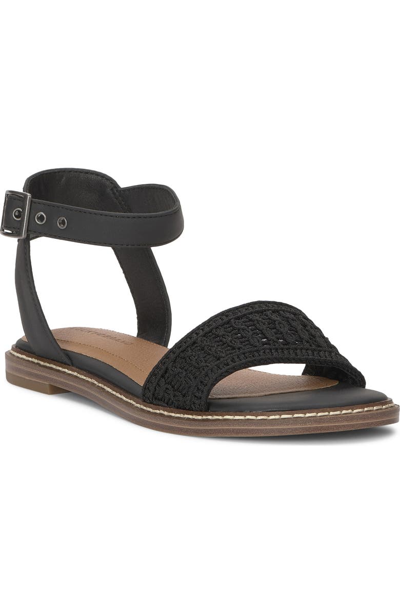 Lucky Brand Kimaya Sandal, Main, color, Black