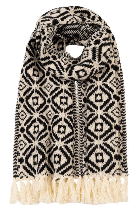 Evergreen Fair Isle Scarf