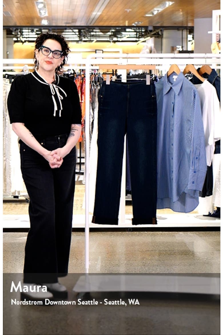 'Lyssentials Boyfriend High Rise Denim Jeans video