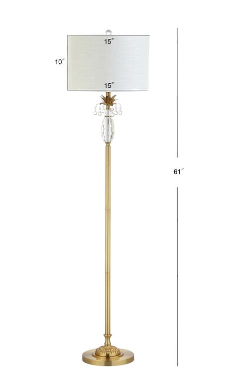 Adalyn Crystal / Metal LED Floor Lamp